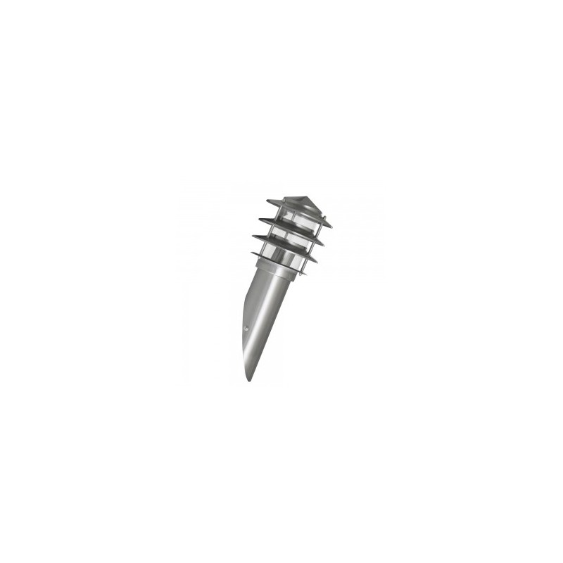 Applique flambeau Inox 60W - E27