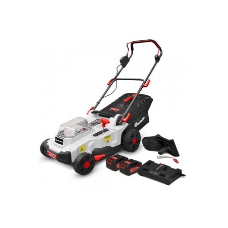 Tondeuse rechargeable 40V (2x20V) 37cm - Batteries et chargeur fournis - Elem Garden