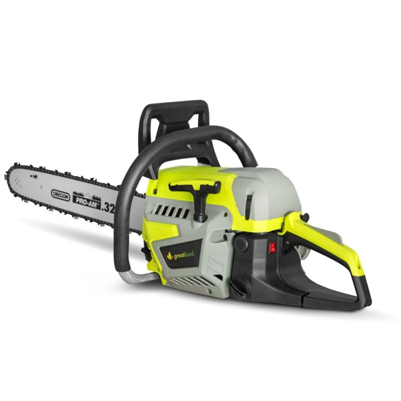Tronçonneuse thermique 45CC - guide et chaa®ne Oregon - Greatland