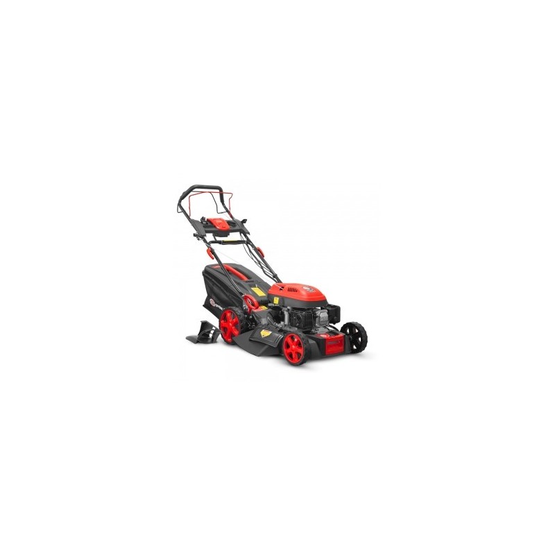 Tondeuse thermique autotractée 173cc - 50.6cm avec démarrage électrique -mulching - éjection latérale - Elem Garden
