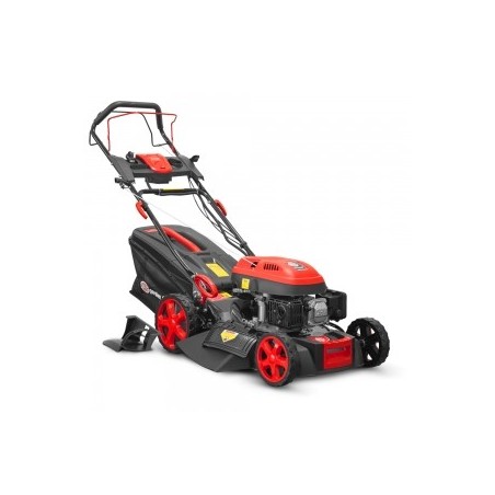 Tondeuse thermique autotractée 173cc - 50.6cm avec démarrage électrique -mulching - éjection latérale - Elem Garden