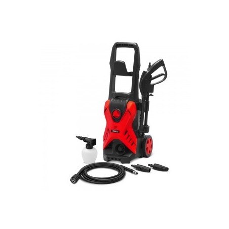 Nettoyeur haute pression 1700W - 135 bars sur roues - Buse turbo et buse rotative - Brick